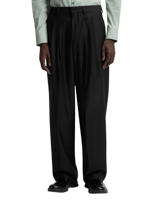 Pantalone modern fit in misto lana Boss Red | 50547242001